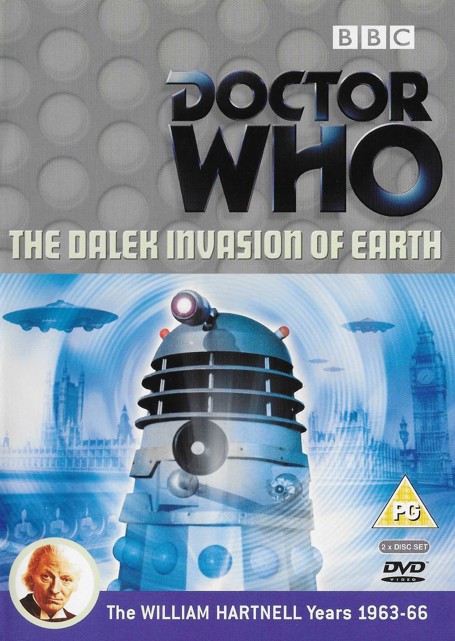 Picture of BBCDVD 1156 Doctor Who - The Dalek invasion of Earth by artist Terry Nation from the BBC records and Tapes library